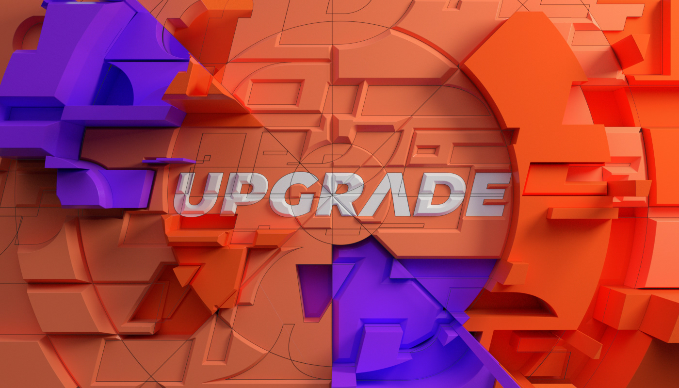 Visual identity for the TV show Upgrade